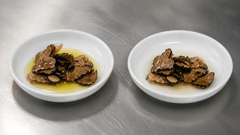 Summer Truffle Carpaccio in Olive Oil vs Brine for Professional Kitchens