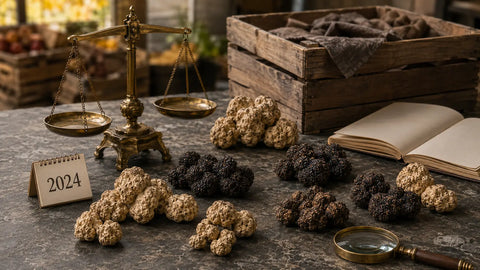 Truffle Prices in 2024: Species, Seasons and Market Evidence