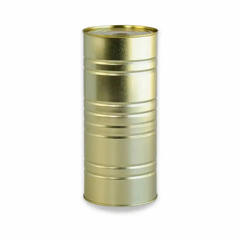 Gold-coloured can of Summer Truffle Cubes 8 × 8 × 8 mm in Brine